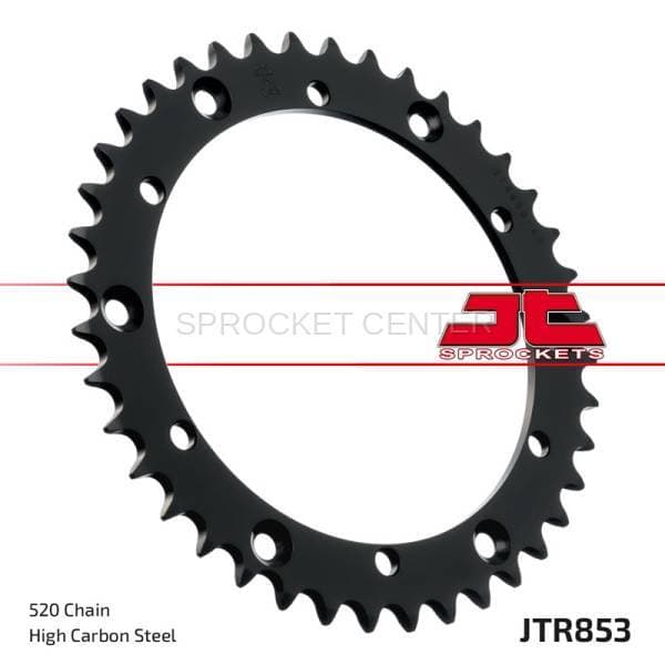 JT Sprockets (#JTR853) 520 Pitch Steel Rear Sprocket - YAMAHA