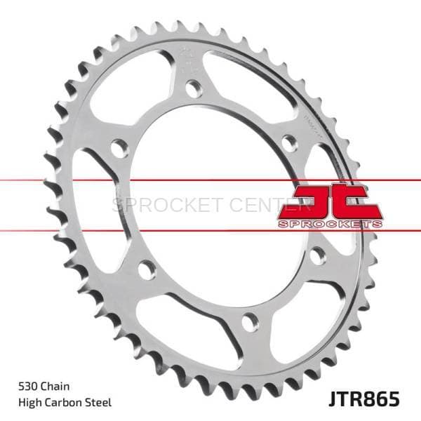 JT Sprockets (#JTR865) 530 Pitch Steel Rear Sprocket