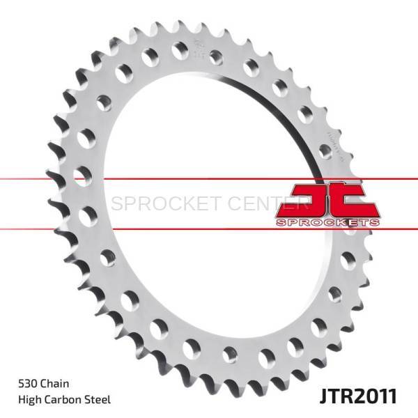 JT SPROCKETS (#JTR2011) 530 Pitch Steel Rear Sprocket - TRIUMPH