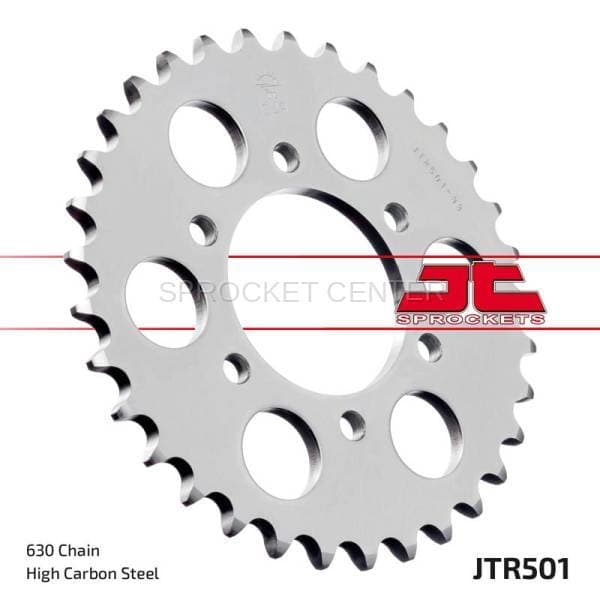 JT Sprockets (#JTR501) 630 Pitch Steel Rear Sprocket