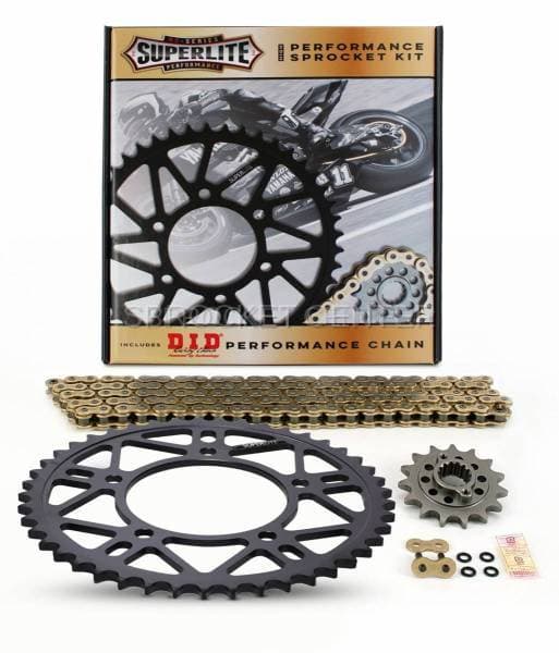520 Conversion Kit - SUPERLITE RSX Sprocket Set with Choice of Chain- SUZUKI DL1000 Vstrom ('02-13)