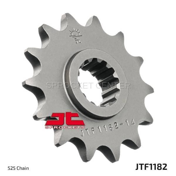 JT Sprockets (#JTF1182) 525 Pitch Chromoly-Steel Front Sprocket - TRIUMPH