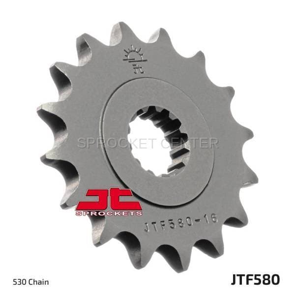 JT Sprockets (#JTF580) 530 Pitch Chromoly-Steel Front Sprocket - YAMAHA