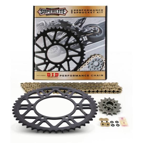 525 Chain Kit - SUPERLITE RSX Steel Sprocket Set with Choice of Chain - TRIUMPH 900 Tiger GT/Rally ('20-23)