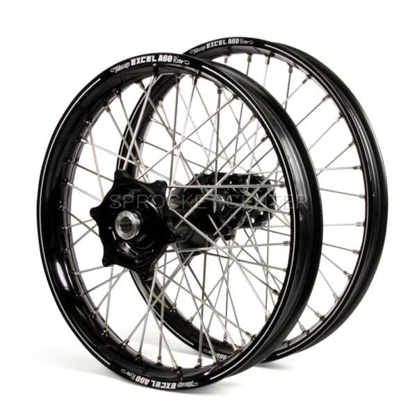 Custom YAMAHA Wheel Set - HAAN Billet Hubs with choice of DID STX or EXCEL A60 Rims (+ FREE Sprocket!)
