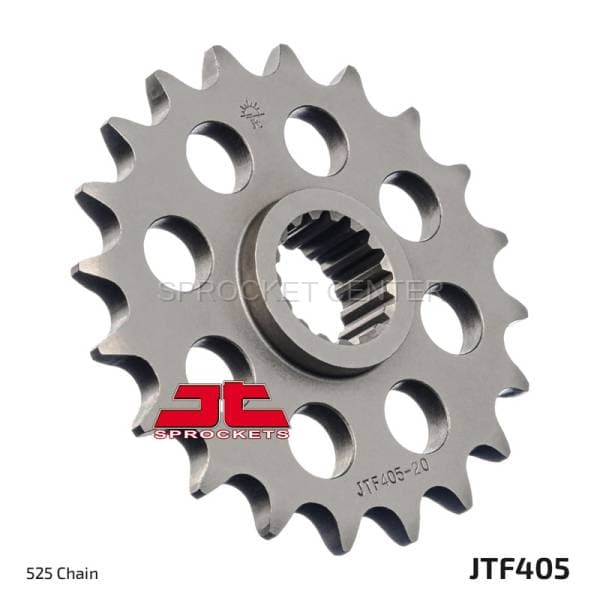 JT SPROCKETS (#405) 525 Pitch Chromoly-Steel Front Sprocket - BMW F800R