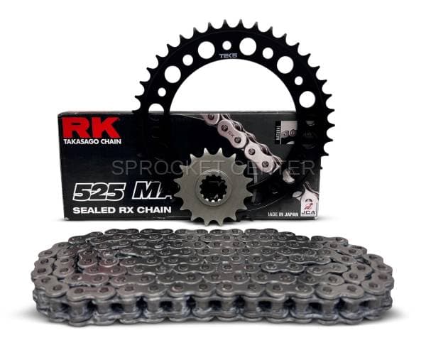 525 Chain Kit - TEK5 Series Steel Sprocket Set With Choice Of Chain - BMW F800 GS ('08-18)