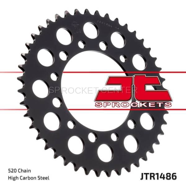 JT Sprockets (#JTR1486) 520 Pitch Steel Rear Sprocket