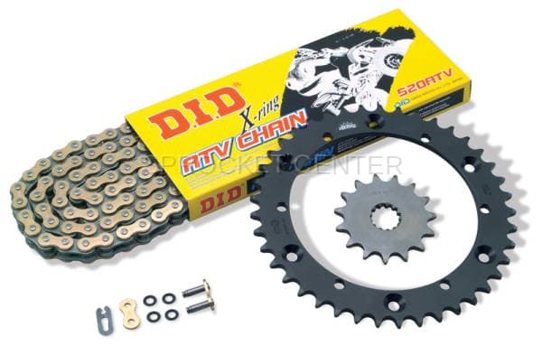 520 Chain Kit - JT Steel Sprocket Set with Choice of Chain - SUZUKI LTR 450 Quadracer ('06-12)