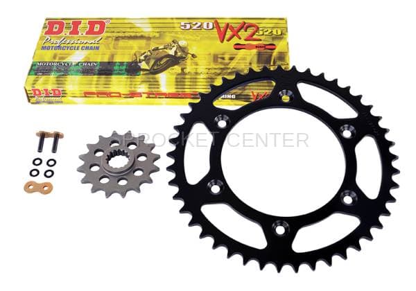 520 Chain Kit - JT Sprocket Set with Choice of Chain - KTM 690 DUKE / DUKE R