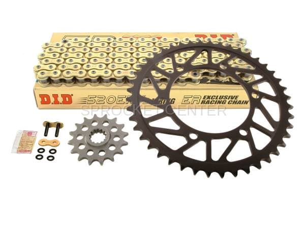 520 Conversion Kit - SUPERLITE RS Steel Sprocket Set with Choice of Chain - TRIUMPH 955i Daytona '01-02