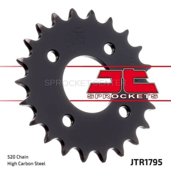 JT Sprockets (#JTR1795) 520 Pitch Steel Rear Sprocket - SUZUKI ATV (LT-80)