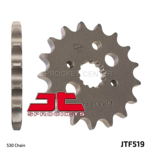 JT SPROCKETS (#JTF519) 530 Pitch Chromoly-Steel Front Sprocket