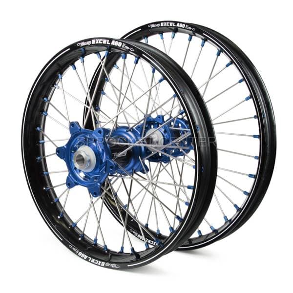 Custom HUSQVARNA Wheel Set - HAAN Billet Hubs with choice of DID STX or EXCEL A60 Rims (+ FREE Sprocket!)