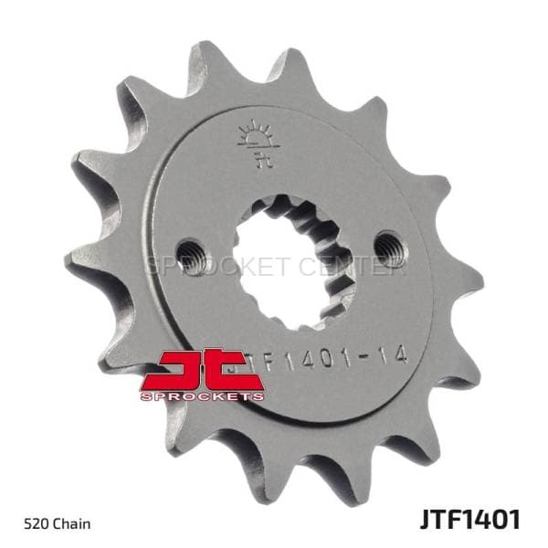 JT Sprockets (#JTF1401) Chromoly-Steel Front Sprocket - SUZUKI