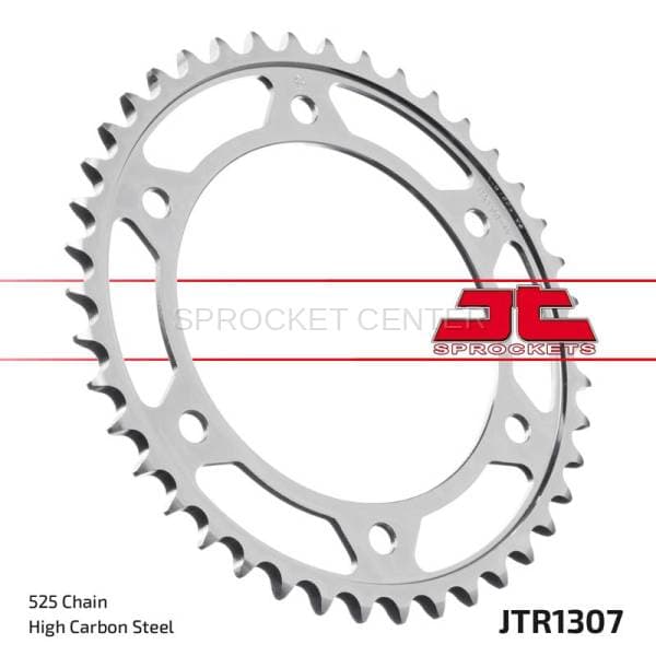 JT SPROCKETS (#JTR1307) 525 Pitch Steel Rear Sprocket - HONDA