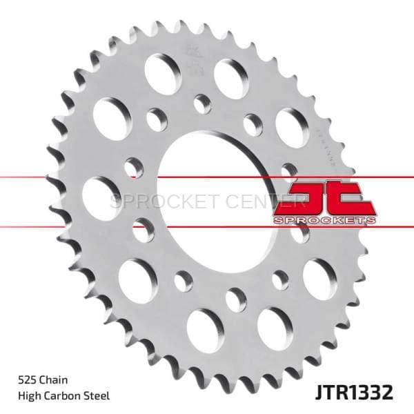 JT Sprockets (#JTR1332) 525 Pitch Steel Rear Sprocket