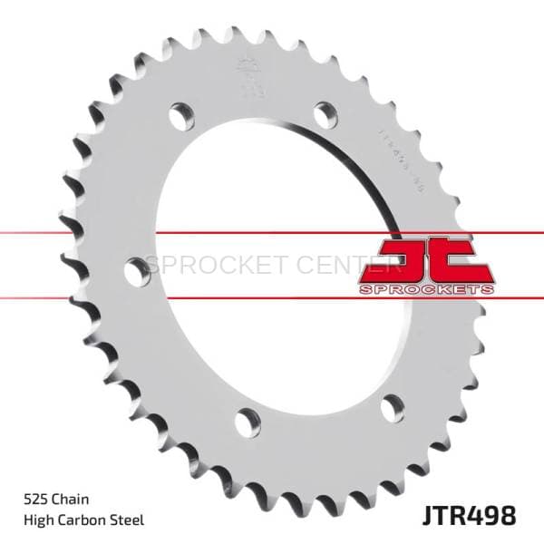 JT Sprockets (#JTR498) 525 Pitch Steel Rear Sprocket
