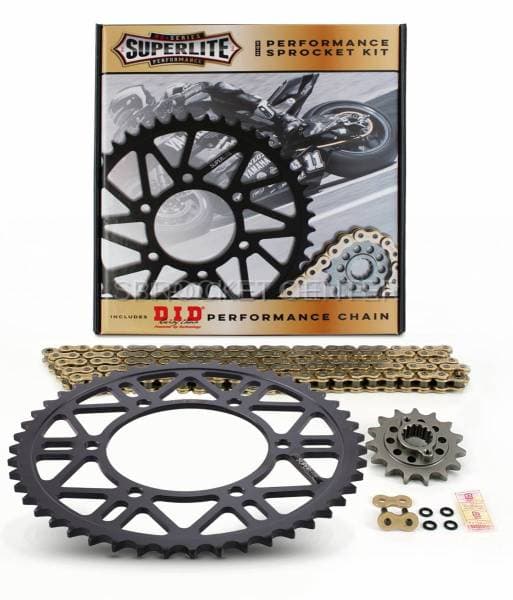 530 Conv. Chain Kit - SUPERLITE RSX Steel Sprocket Set with Choice of Chain - DUCATI 950 Multistrada ('17-21)
