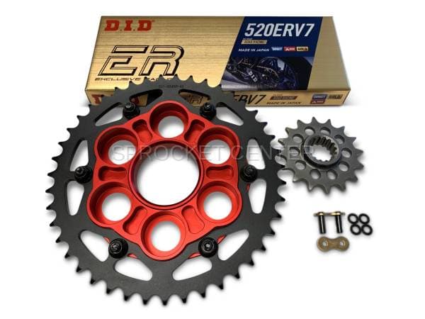 520 Quick-Change Sprocket Kit - SUPERLITE Sprockets with Choice of Chain - DUCATI 939 Supersport '17-20