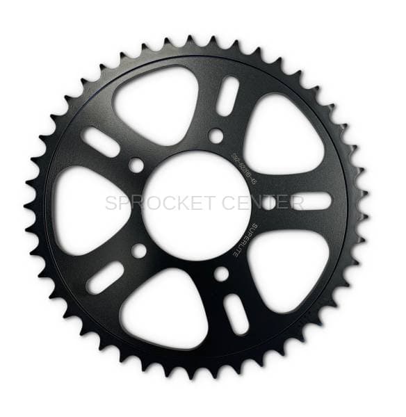 SUPERLITE SPROCKETS (#92622RB) BOOST Design 520 Pitch Black Steel Rear Sprocket - BST | Marchesini | OZ | Rotobox | Core Moto | Titax