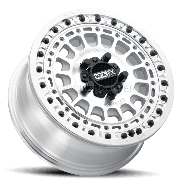 Metal FX HITMAN R Beadlock Wheel 15"x7" (5x114) RAW - RZR Pro R / Turbo R (22-25)