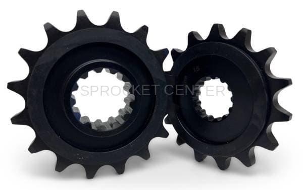 SUPERLITE SPROCKETS (#28401RB) 525 Pitch Rubber Dampened Front Sprocket