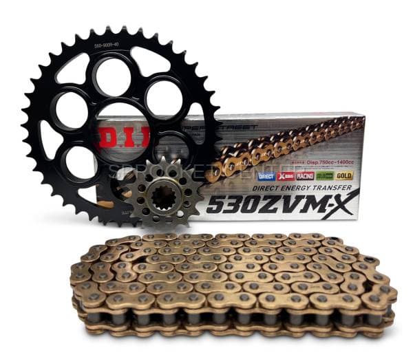 530 Chain Kit - OEM-style Sprocket Set with Choice of Chain - DUCATI 1200 Multistrada ('10-17)