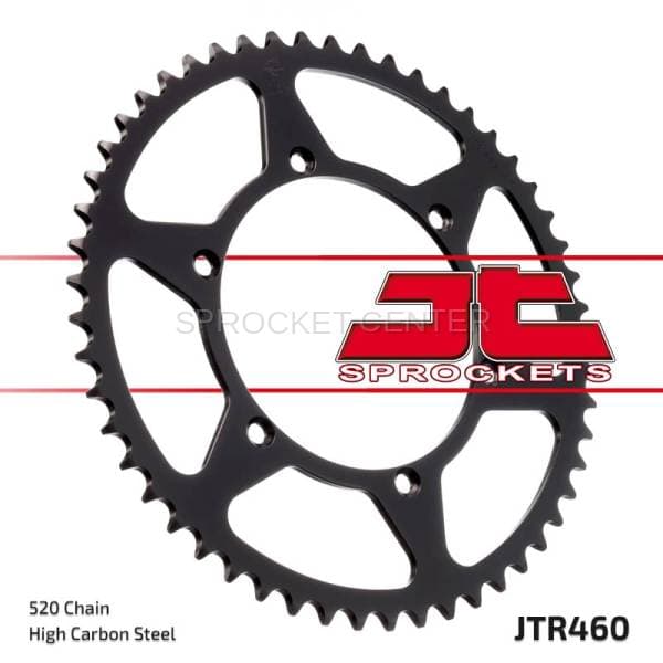 JT SPROCKETS (#JTR460) 520 Pitch Steel Rear Sprocket - KAWASAKI KLX 230/300