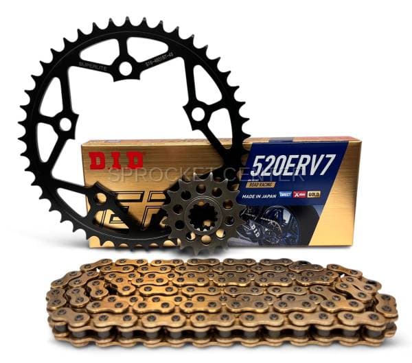 520 Conversion Kit - SUPERLITE RSX Sprocket Set With Choice Of Chain - BMW S1000R (2025+)