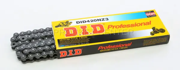 DID Chain - 420 NZ3 Non-O'ring Chain - NATURAL (choose length)