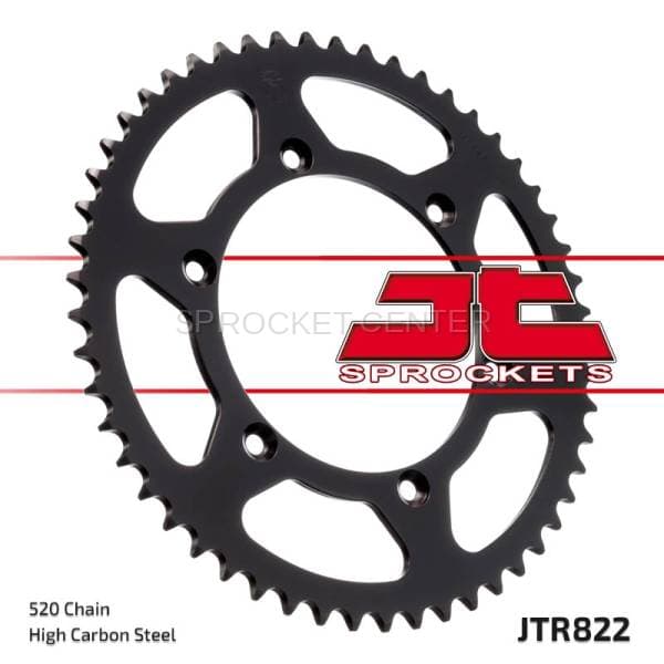 JT SPROCKETS (#JTR822) 520 Pitch Steel Rear Sprocket