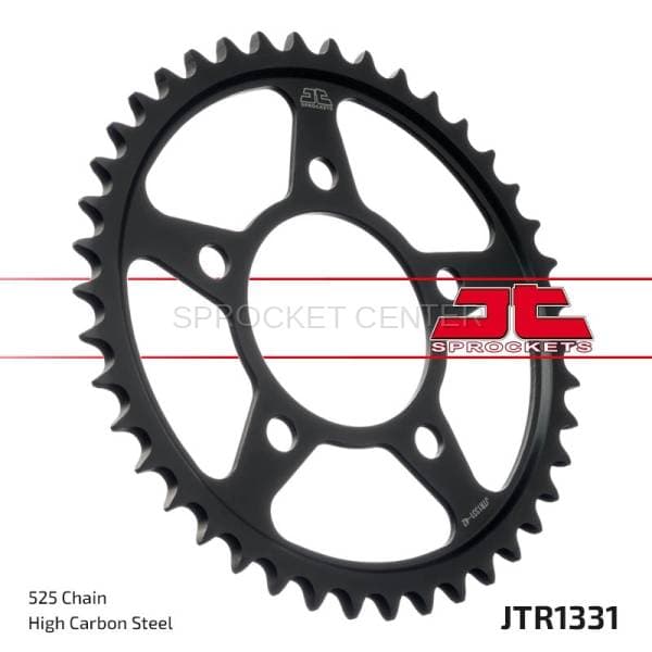 JT Sprockets (#JTR1331) 525 Pitch Steel Rear Sprocket - HONDA Africa Twin 1000/1100