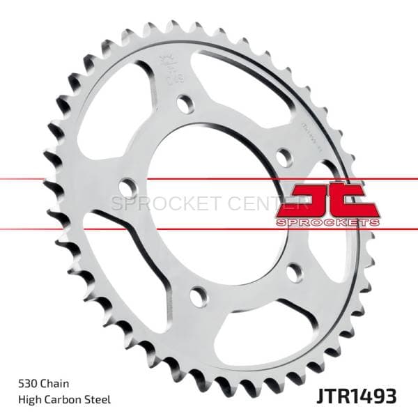 JT SPROCKETS (#JTR1493) 530 Pitch Steel Rear Sprocket - KAWASAKI ZX14