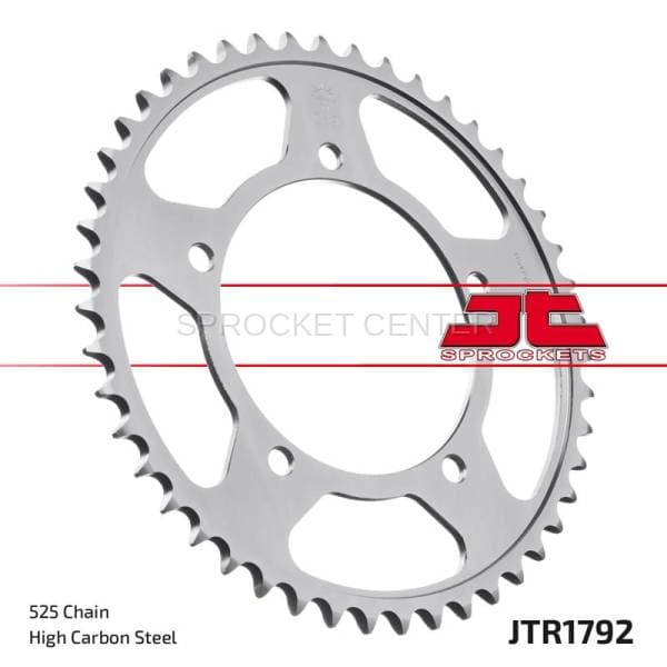 JT SPROCKETS (#JTR1792) 525 Pitch Steel Rear Sprocket