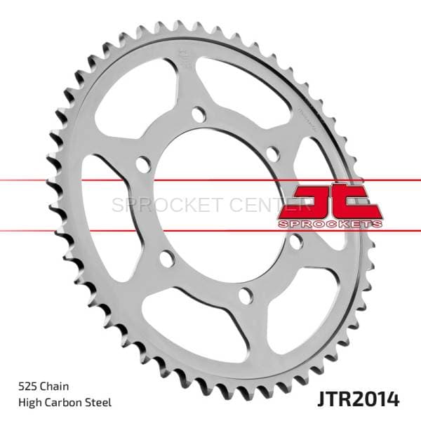 JT SPROCKETS (#JTR2014) 525 Pitch Steel Rear Sprocket - TRIUMPH