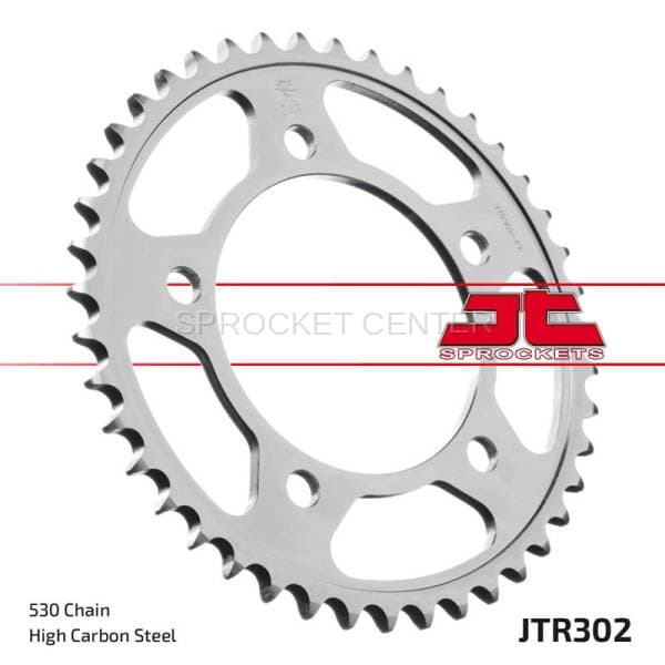 JT SPROCKETS (#JTR302) 530 Pitch Steel Rear Sprocket - HONDA