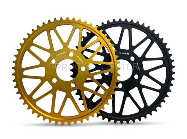 SUPERLITE SPROCKETS (#93835R) EPIC Design 530 Pitch Aluminum Rear Sprocket - HARLEY DAVIDSON